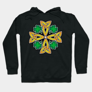 Shamrock cross Hoodie